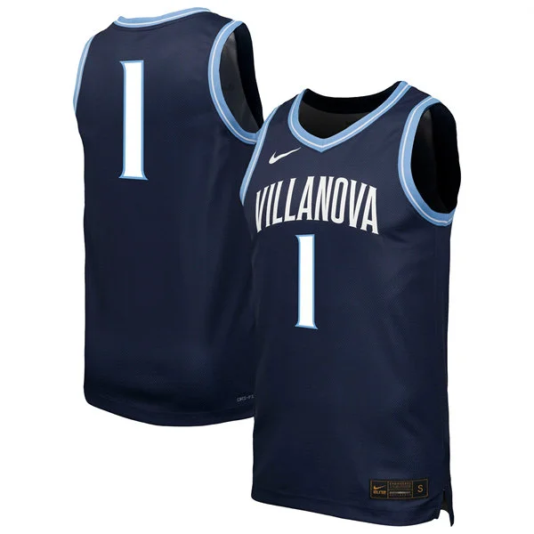 Villanova Wildcats Custom 2026 Navy College Basketball Game Jersey