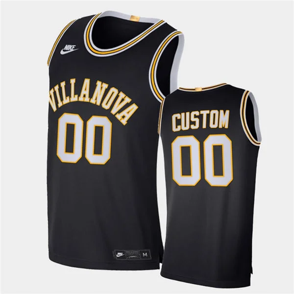 Villanova Wildcats Custom Nike Navy Retro Basketball Game Jersey