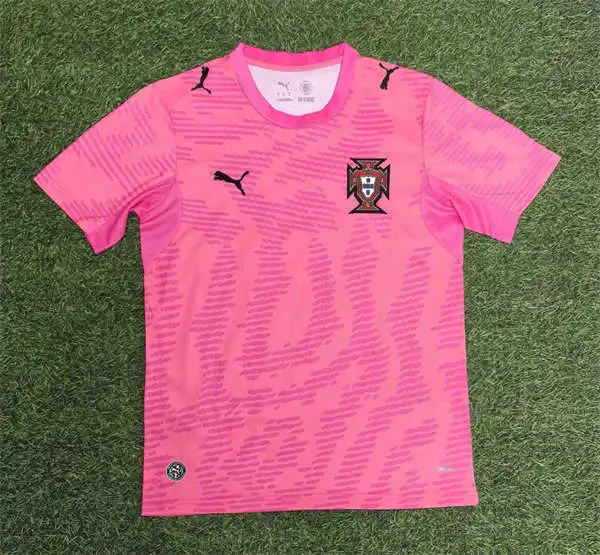 Men's Portugal National Team 2026 Pink Wave Special Edition Jersey