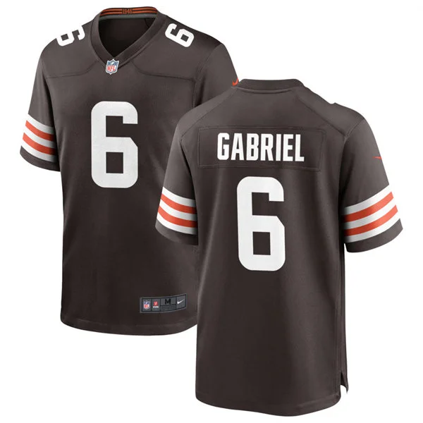 Youth Cleveland Browns #6 Dillon Gabriel Nike Brown Home Limited Jersey