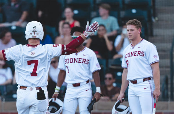 Oklahoma Sooners Custom 2025 SEC White Pullove Baseball Game Jersey