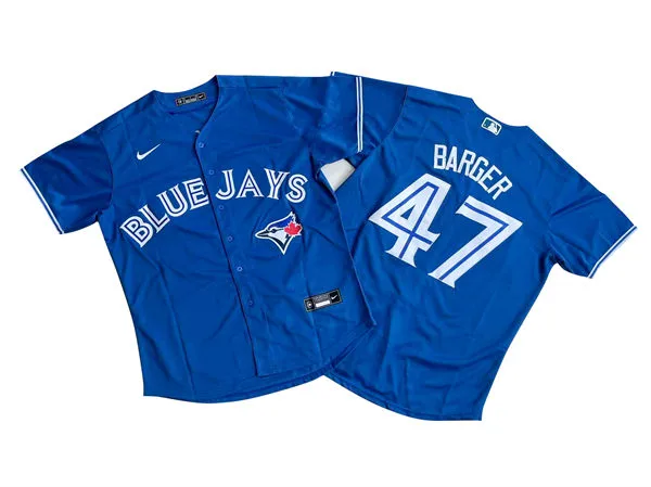 Mens Toronto Blue Jays #47 Addison Barger Nike Royal Alternate Limited Player Jersey