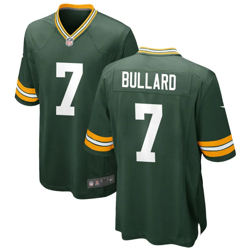 Womens Green Bay Packers #7 Javon Bullard Nike Green Vapor Limited Player Jersey