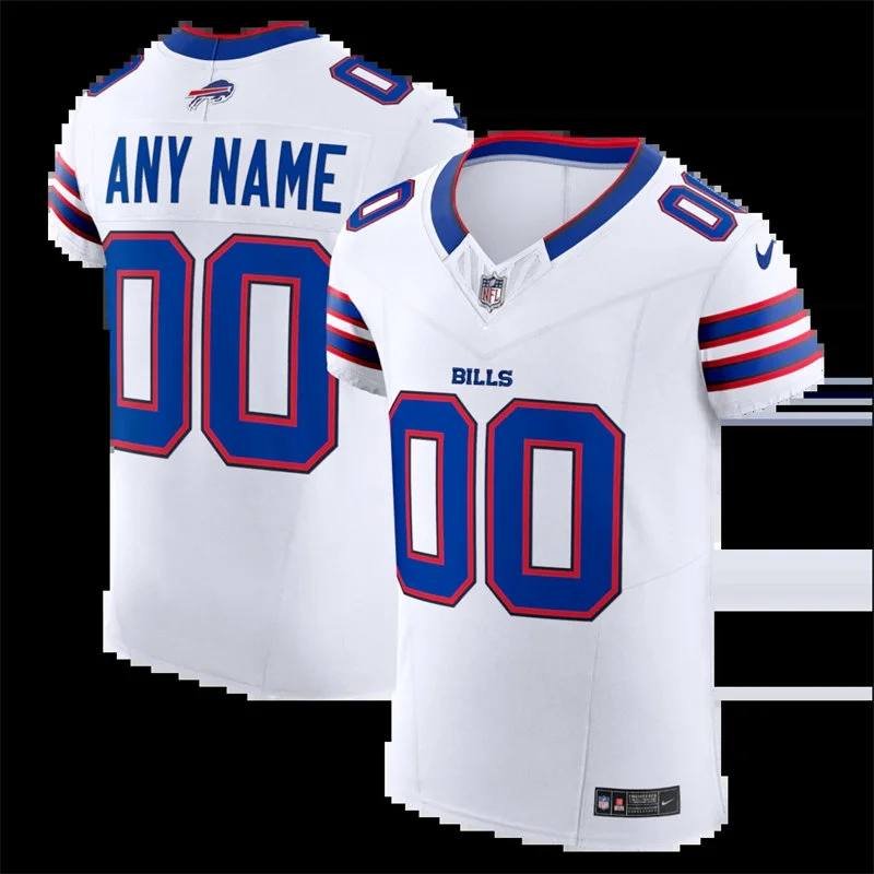 Buffalo Bills Custom Nike White Vapor F.U.S.E. Limited Jersey