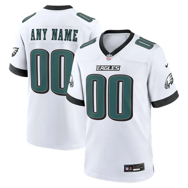 Philadelphia Eagles Custom Nike White F.U.S.E. Vapor Limited Jersey