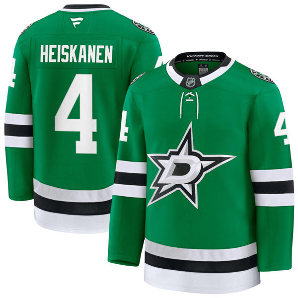 Youth Dallas Stars #4 Miro Heiskanen Fanatics Home Kelly Green Player Jersey